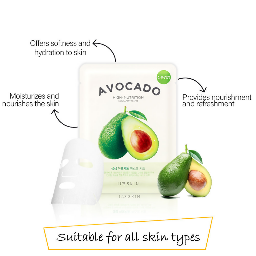 It's Skin The Fresh Avocado Mask Sheet - Distacart