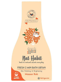 Thumbnail for Nat Habit Masoor Rub Fresh 2 Min Bath Ubtan - Distacart