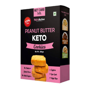 NutroActive Peanut Butter Keto Cookies