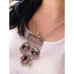 Thumbnail for Latest traditional Jwellery set for women Color-Silver