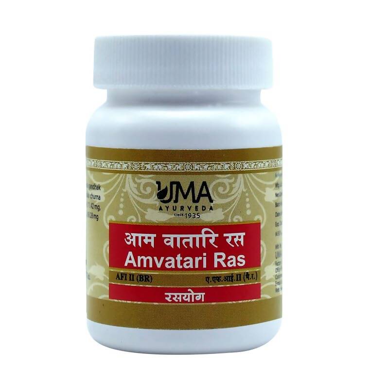 Uma Ayurveda Amvatari Ras Tablets - Distacart