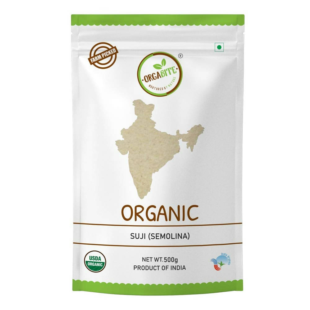 Orgabite Organic Suji (Semolina) - Distacart