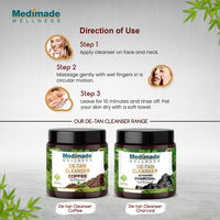 Thumbnail for Medimade Wellness Activated Charcoal De-Tan Cleanser