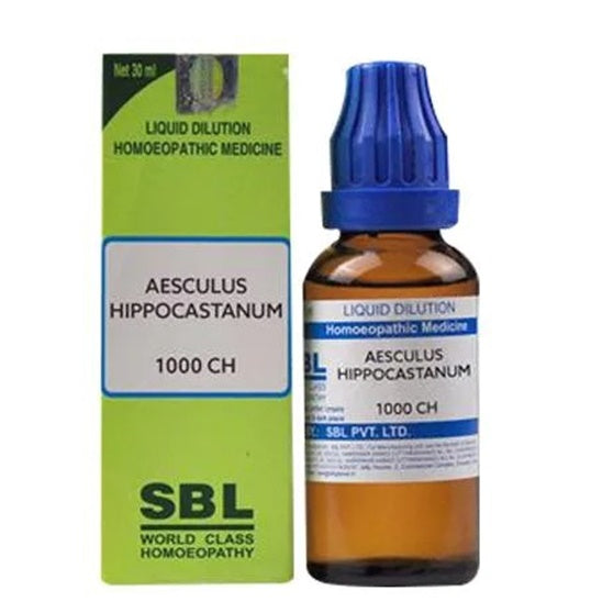 SBL Homeopathy Aesculus Hippocastanum Dilution - Distacart