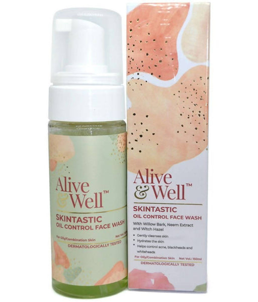 Alive & Well Skintastic Oil Control Face Wash - Distacart