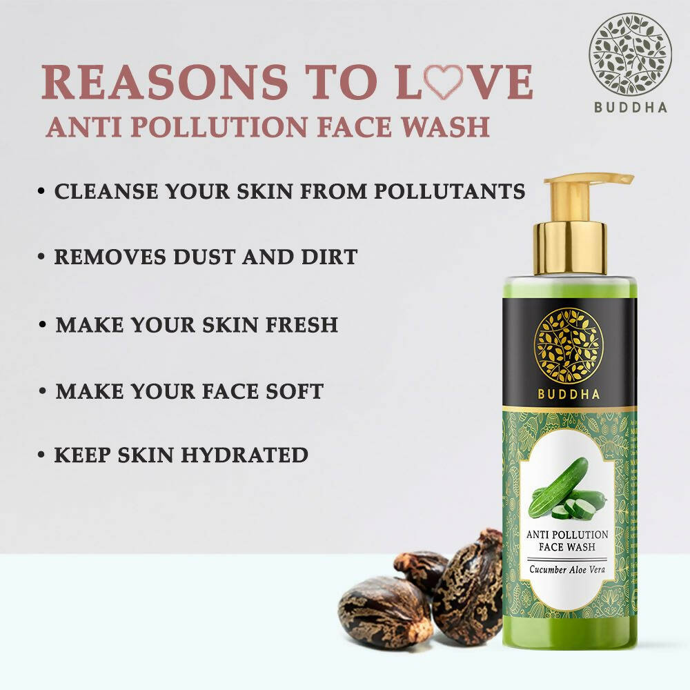 Buddha Natural Anti Pollution Face Wash - Distacart