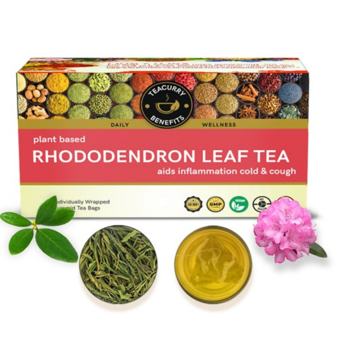 Teacurry Rhododendron Leaf Tea Bags - Distacart
