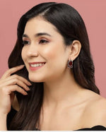 Thumbnail for Teardrop Shaped Studs Earrings for Women & Girls By House of Ree - Distacart