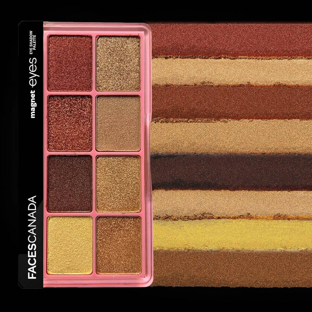 Faces Canada Magneteyes 8 in 1 Eyeshadow Palette - The Artisans - Distacart