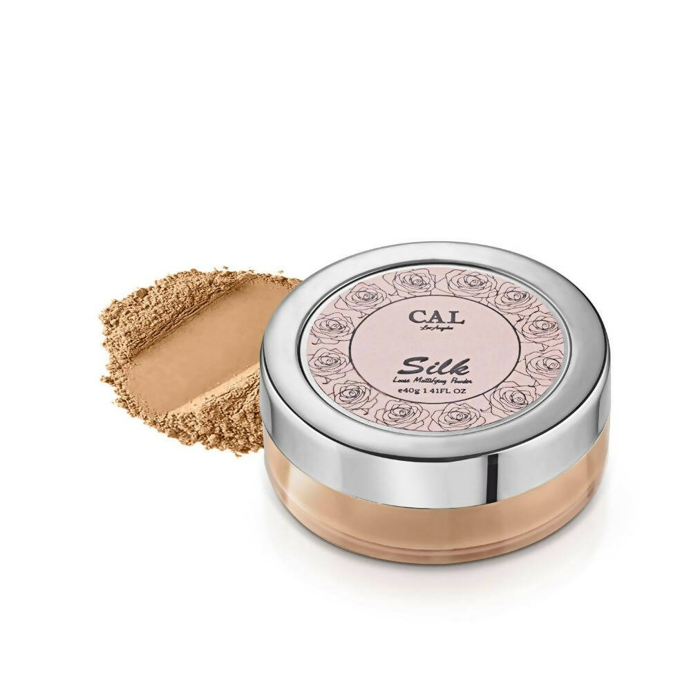 CAL Los Angeles Silk Loose Mattifying Powder For The High Definition Look - Latte - Distacart