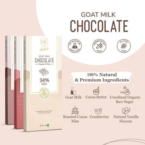 Aadvik Goat Milk Chocolate - Assorted - Distacart