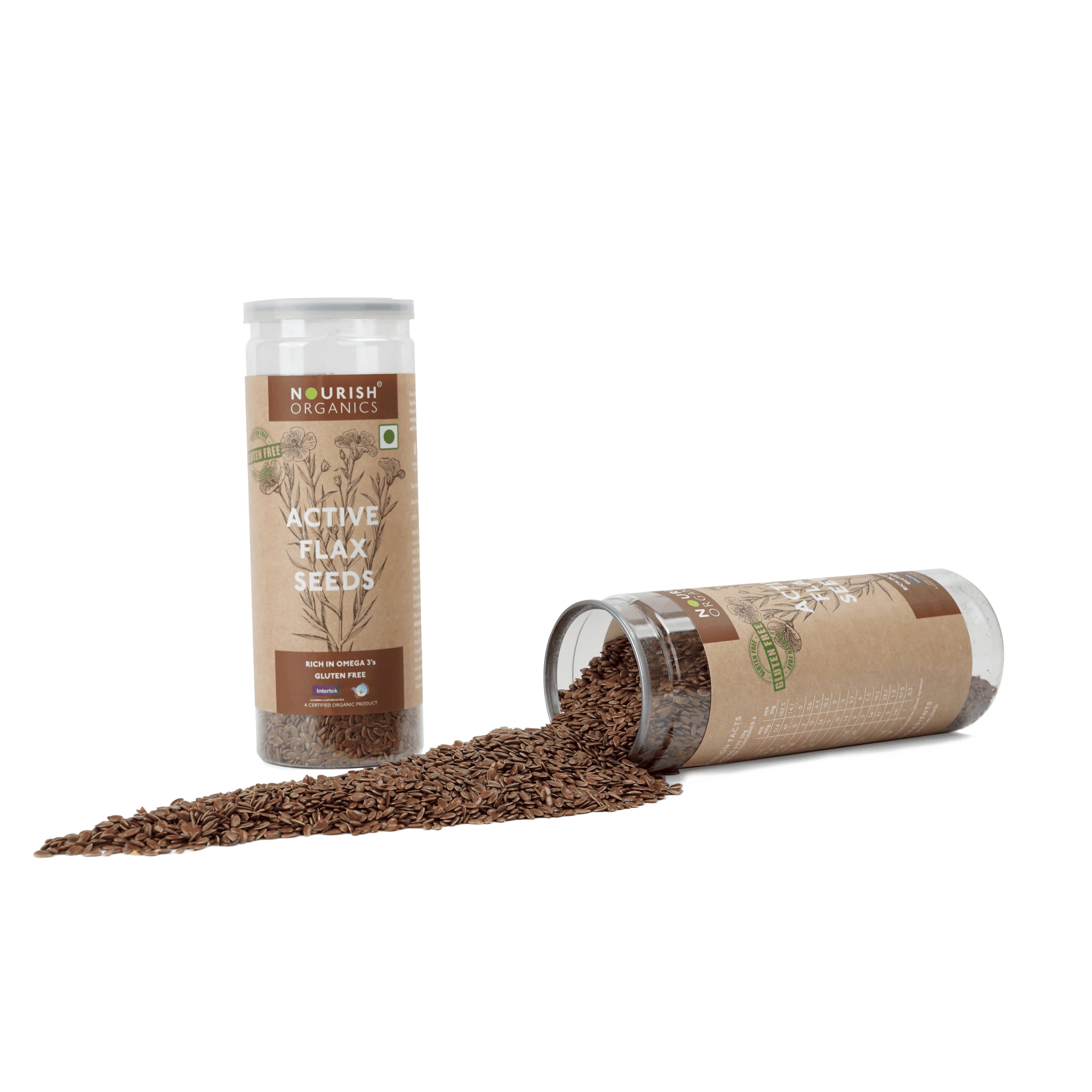 Nourish Organics Active Flax Seeds online