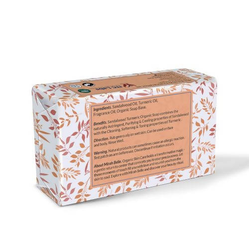 Mirah Belle Sandalwood Turmeric Soap - Distacart