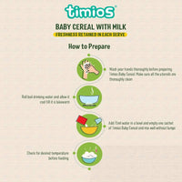 Thumbnail for Timios Organic Multigrain Veg Baby Cereal How To Prepare