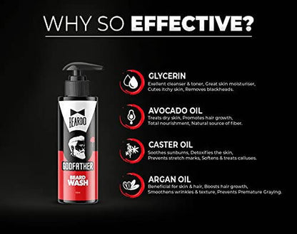 Beardo Godfather Beard Wash - Distacart