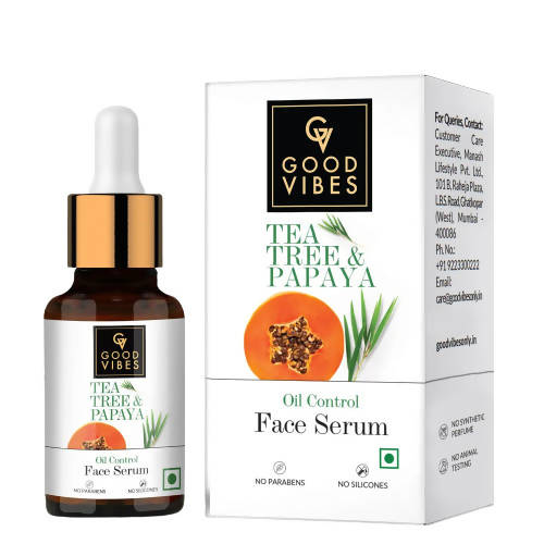 Good Vibes Tea Tree & Papaya Oil Control Face Serum