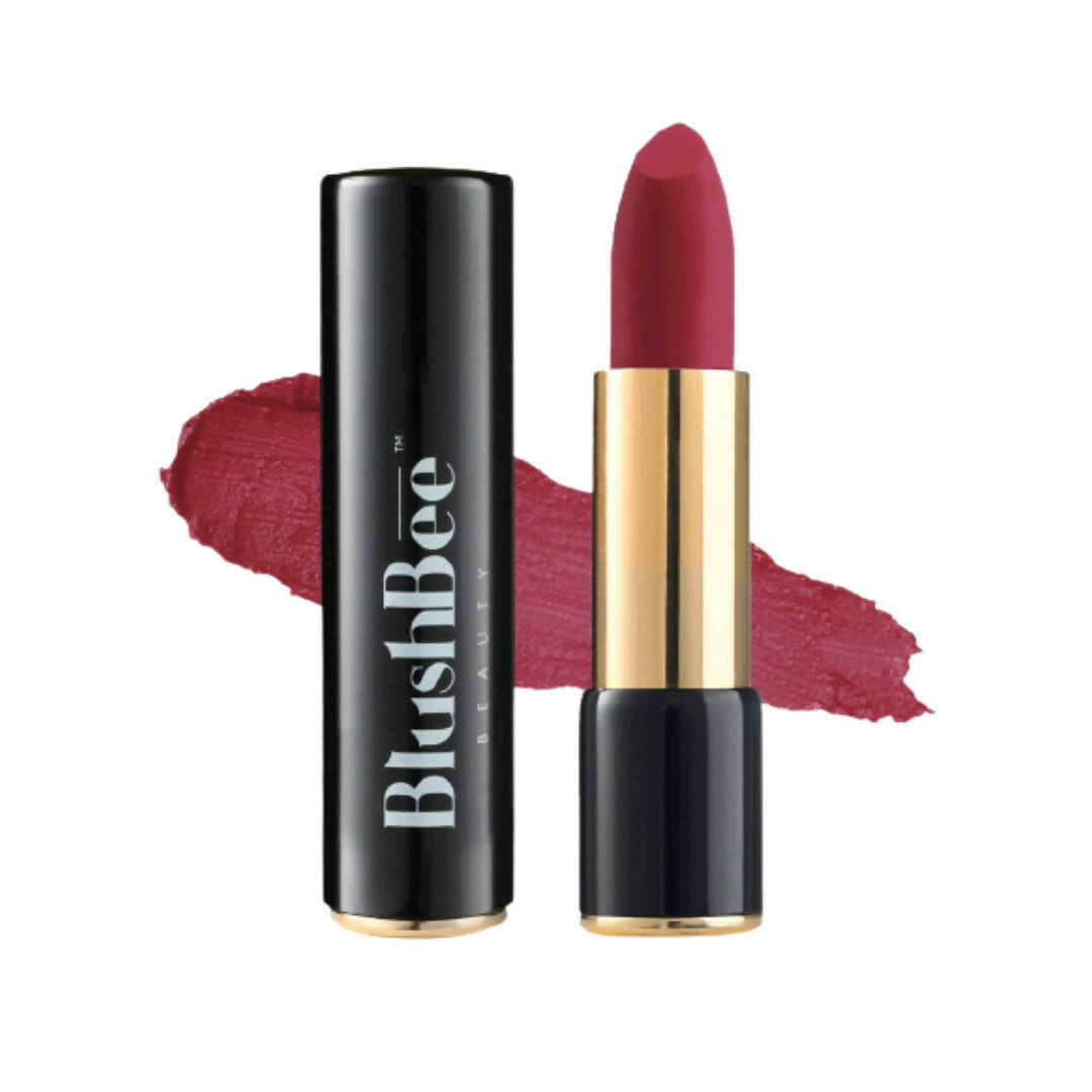 BlushBee Organic Beauty Lip Nourishing Vegan Lipstick - Deep Hue Maroon - Distacart