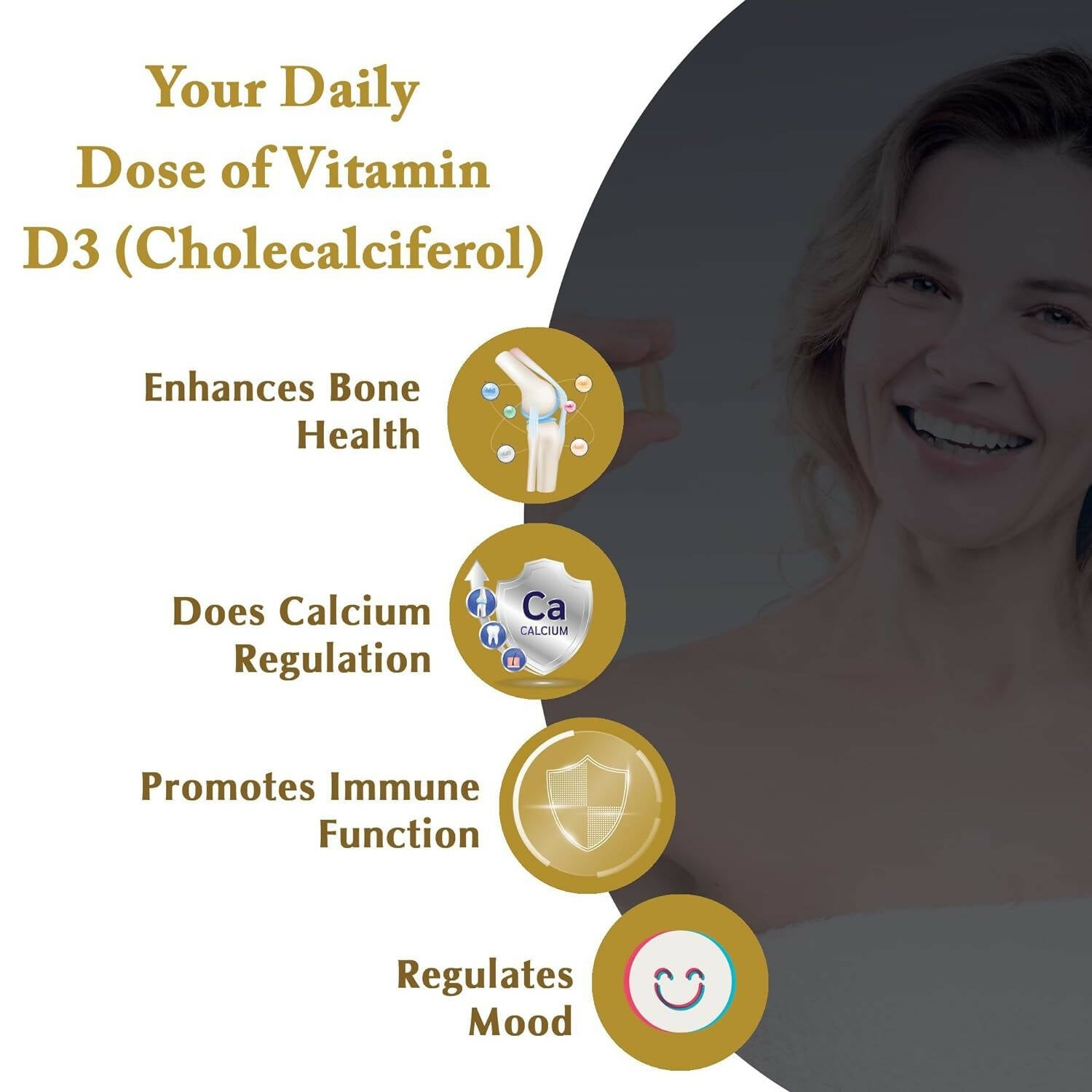 Planet Ayurveda Plant Based Vitamin D3 Capsules - Distacart
