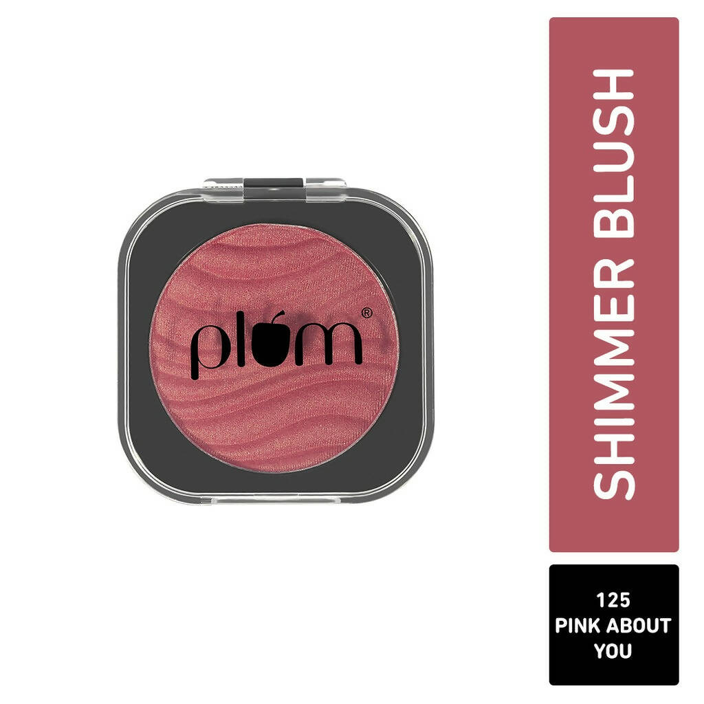 Plum Cheek-A-Boo Shimmer Blush 125 Pink About You - Distacart