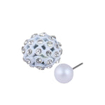 Thumbnail for Trendoo Jewelry Gold Plated Stylish Fancyr White Studs