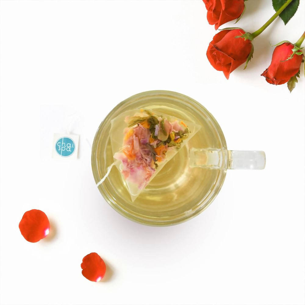 Chai Spa Rose Green Tea - Distacart