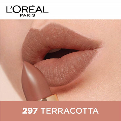 L'Oreal Paris Color Riche Moist Matte Lipstick - 297 Terracotta - Distacart