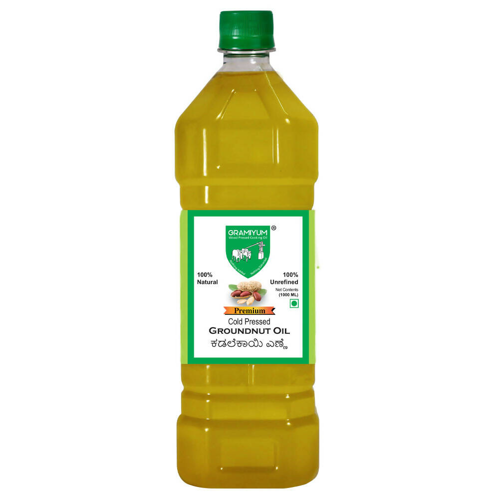 Gramiyum Groundnut Oil (Cold Pressed) - Distacart
