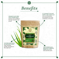 Thumbnail for Khadi Natural Organic Aloe Vera Leaf Powder