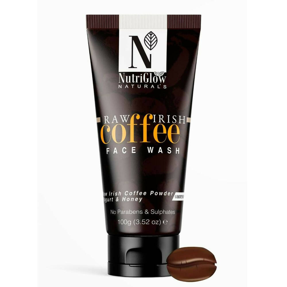 NutriGlow NATURAL'S Coffee Face Cleanser with Yogurt & Honey for Blackhead Removal Face Wash - Distacart