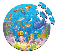 Thumbnail for Webby Wooden Ocean Jigsaw Puzzle - 60 Pcs - Distacart