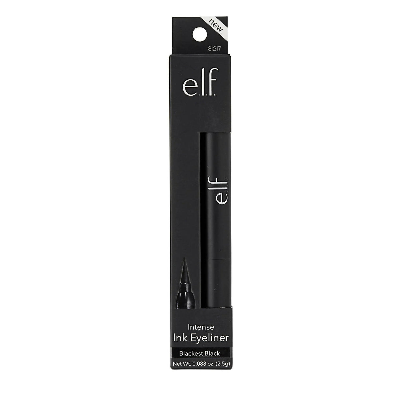 e.l.f. Cosmetics Intense Ink Eyeliner - Blackest Black - Distacart