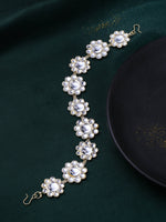 Thumbnail for NVR Women's Gold-Plated Traditional Trending Matha Patti - Distacart