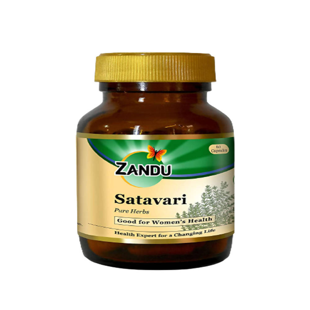 Zandu Satavari Pure Herbs Capsules - Distacart