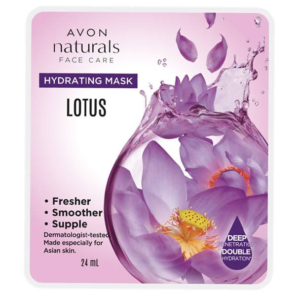 Avon Naturals Face Care Hydrating Mask Lotus