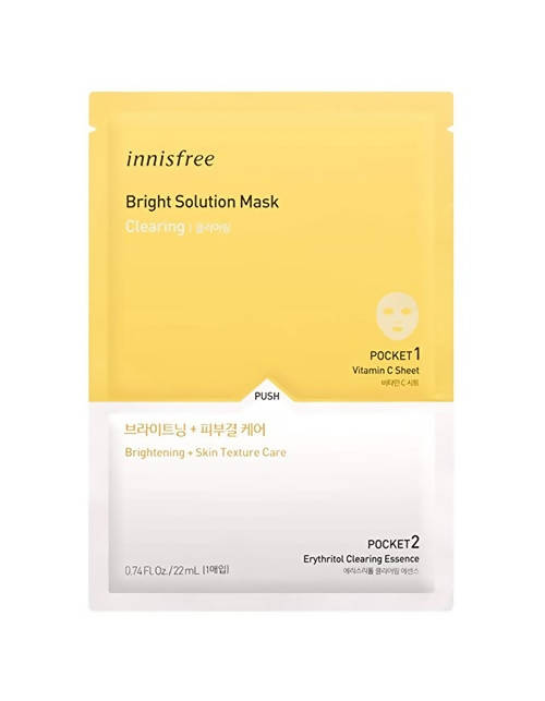Innisfree Bright Solution Mask - Clearing
