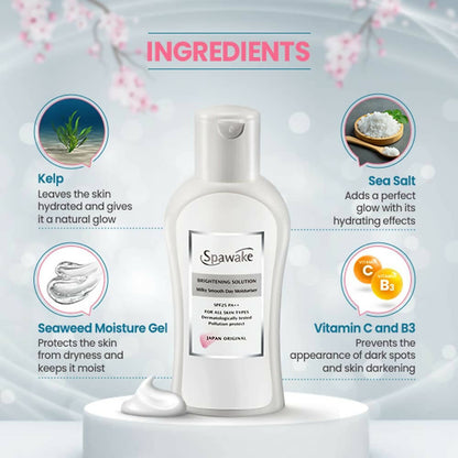 Spawake Brightening Solution Milky Smooth Day Moisturiser - Distacart