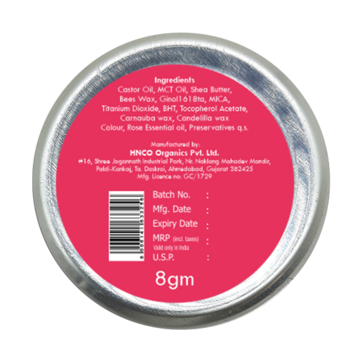 Korus Essential Rose Lip & Cheek Tint Balm - Distacart