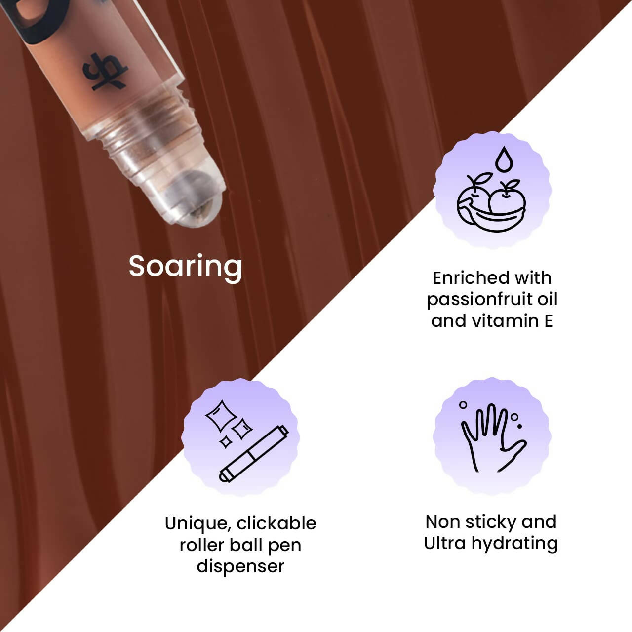 FAE Beauty Soaring Nude Brown Lip Gloss - Distacart