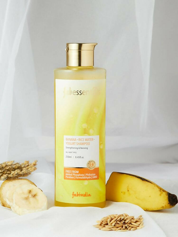 Fabessentials Banana Rice Water Yogurt Shampoo - Distacart