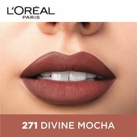 Thumbnail for L'Oreal Paris Color Riche Moist Matte Lipstick - 271 Divine Mocha - Distacart