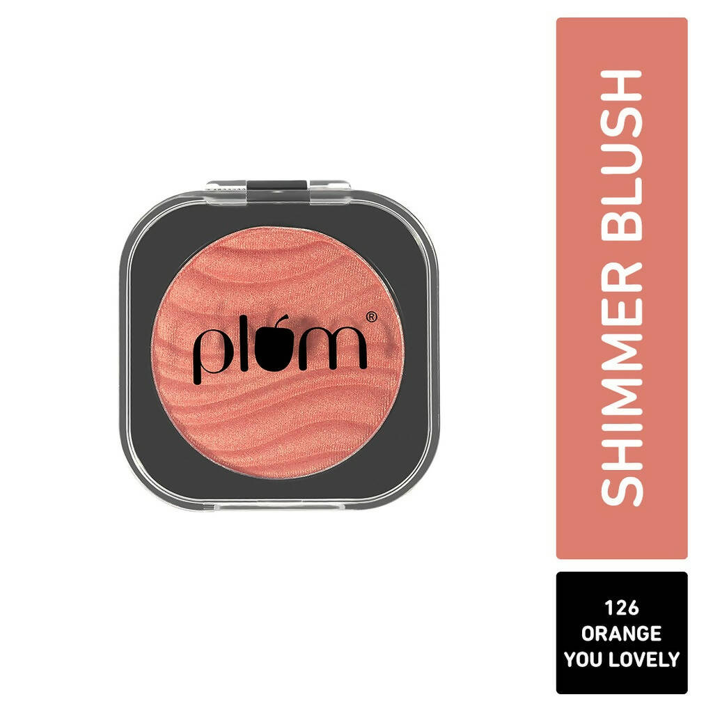 Plum Cheek-A-Boo Shimmer Blush 126 Orange You Lovely - Distacart