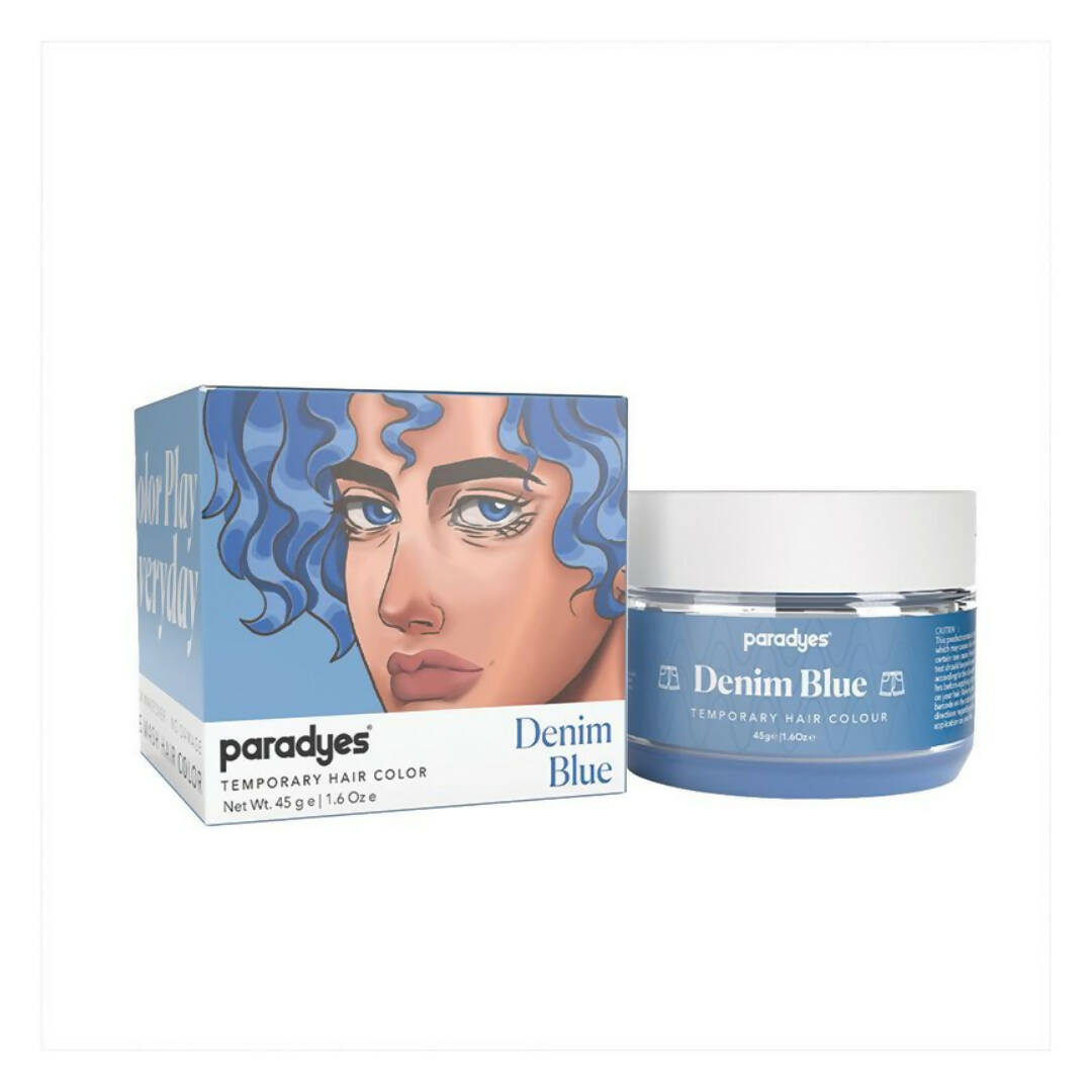 Paradyes Temporary Hair Color - Denim Blue - Distacart