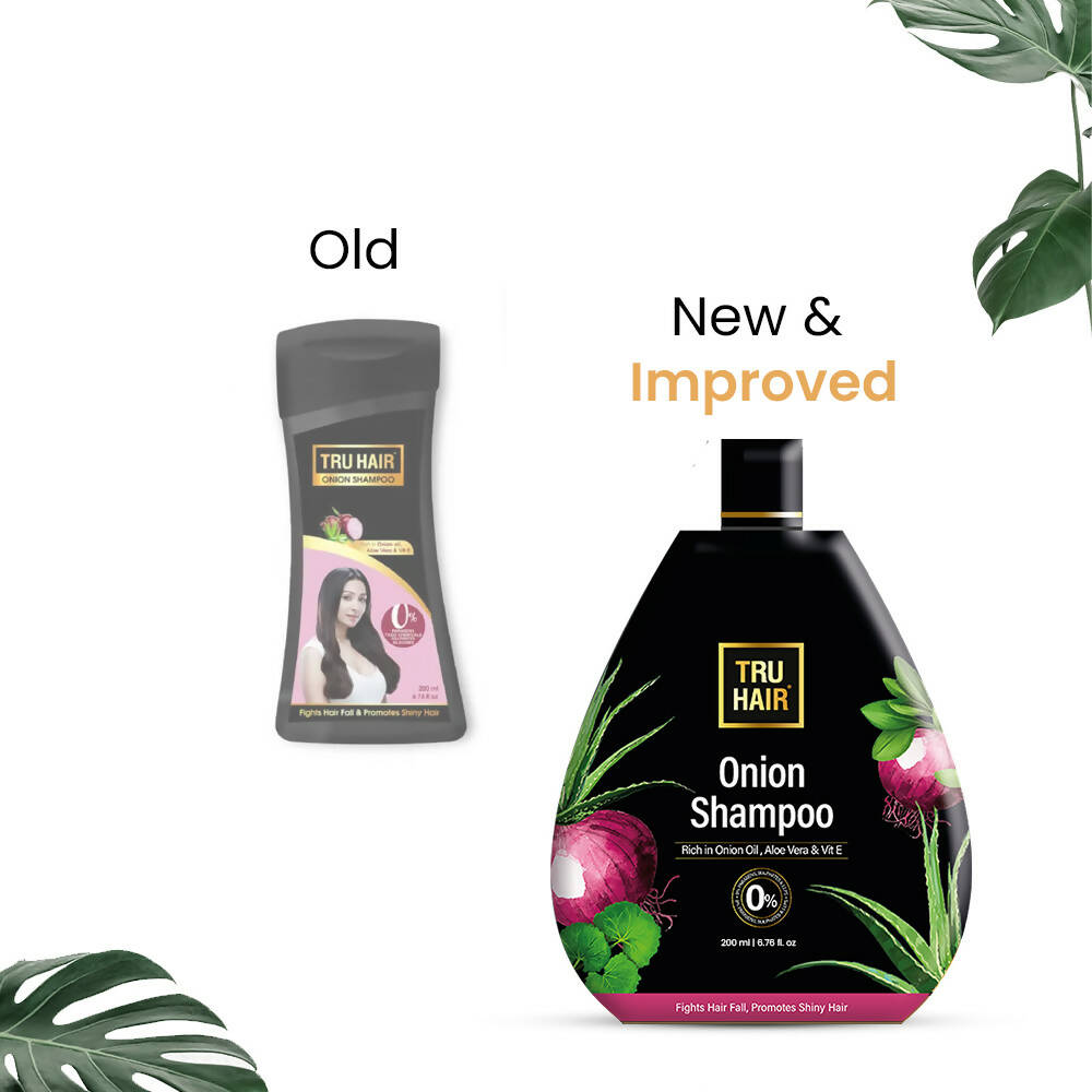 Tru Hair & Skin Onion Shampoo - Distacart
