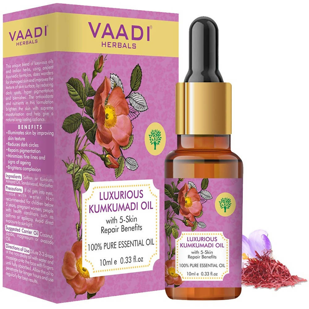 Vaadi Herbals Luxurious Kumkumadi Oil - Distacart
