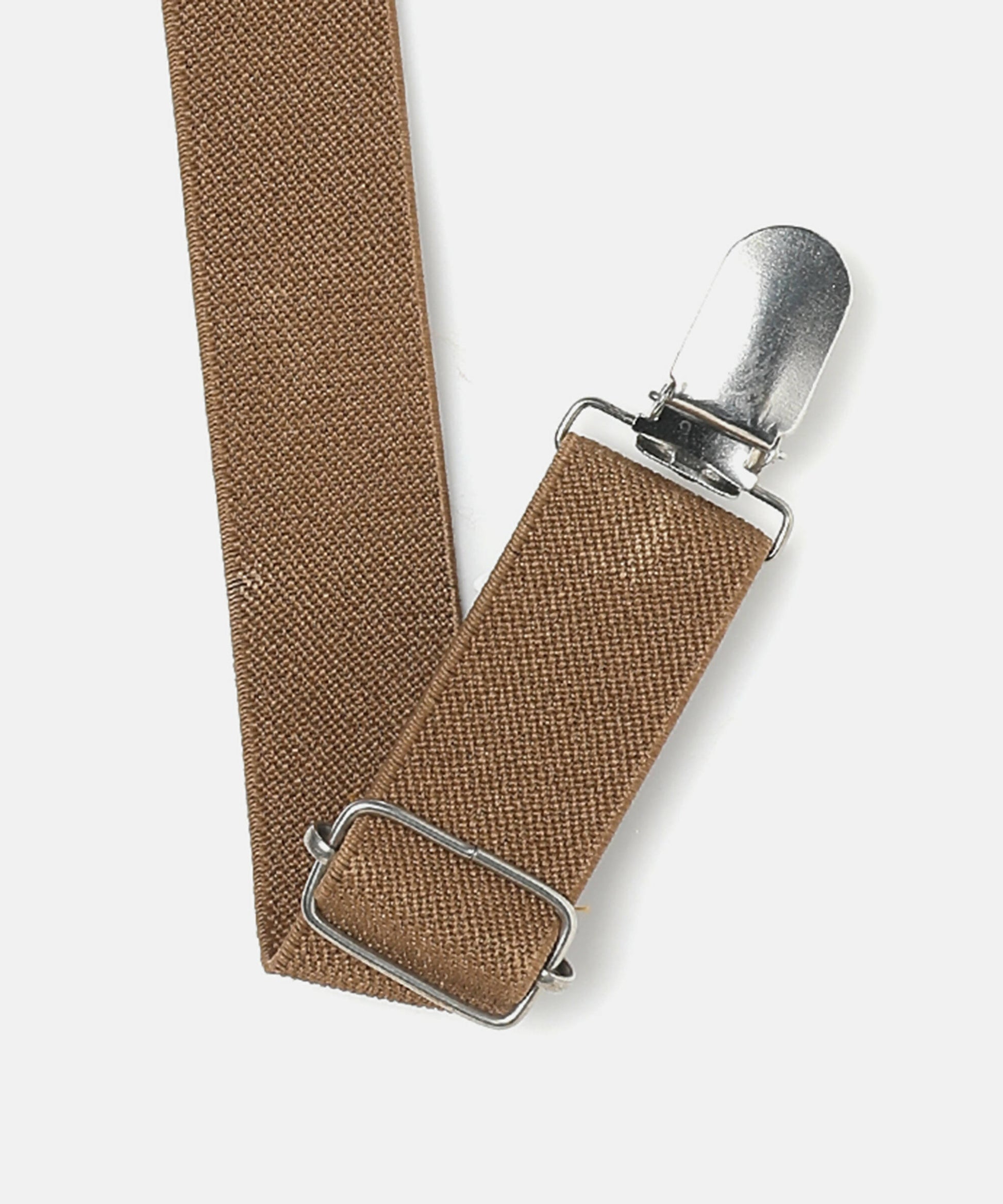 Manet Boys Solid Suspenders - Beige - Distacart