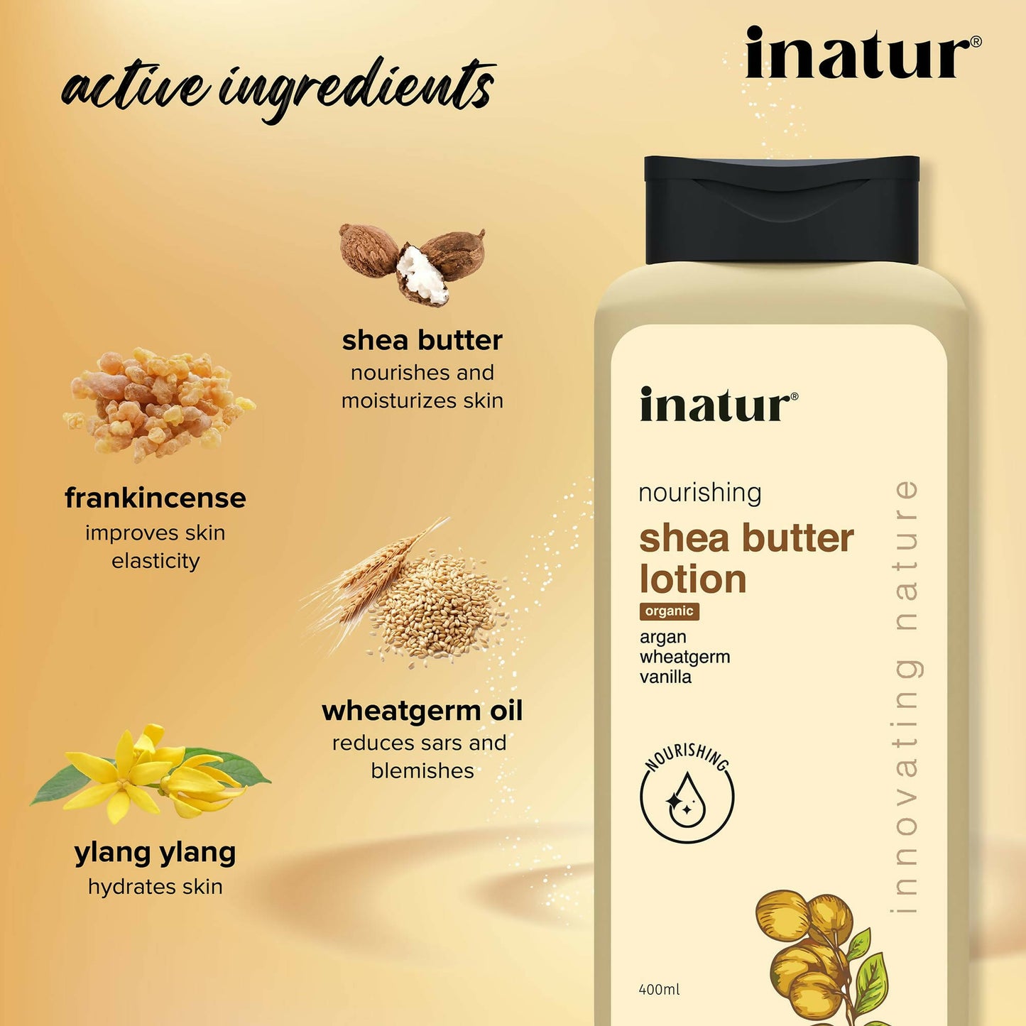 Inatur Niacinamide Body Lotion - Distacart