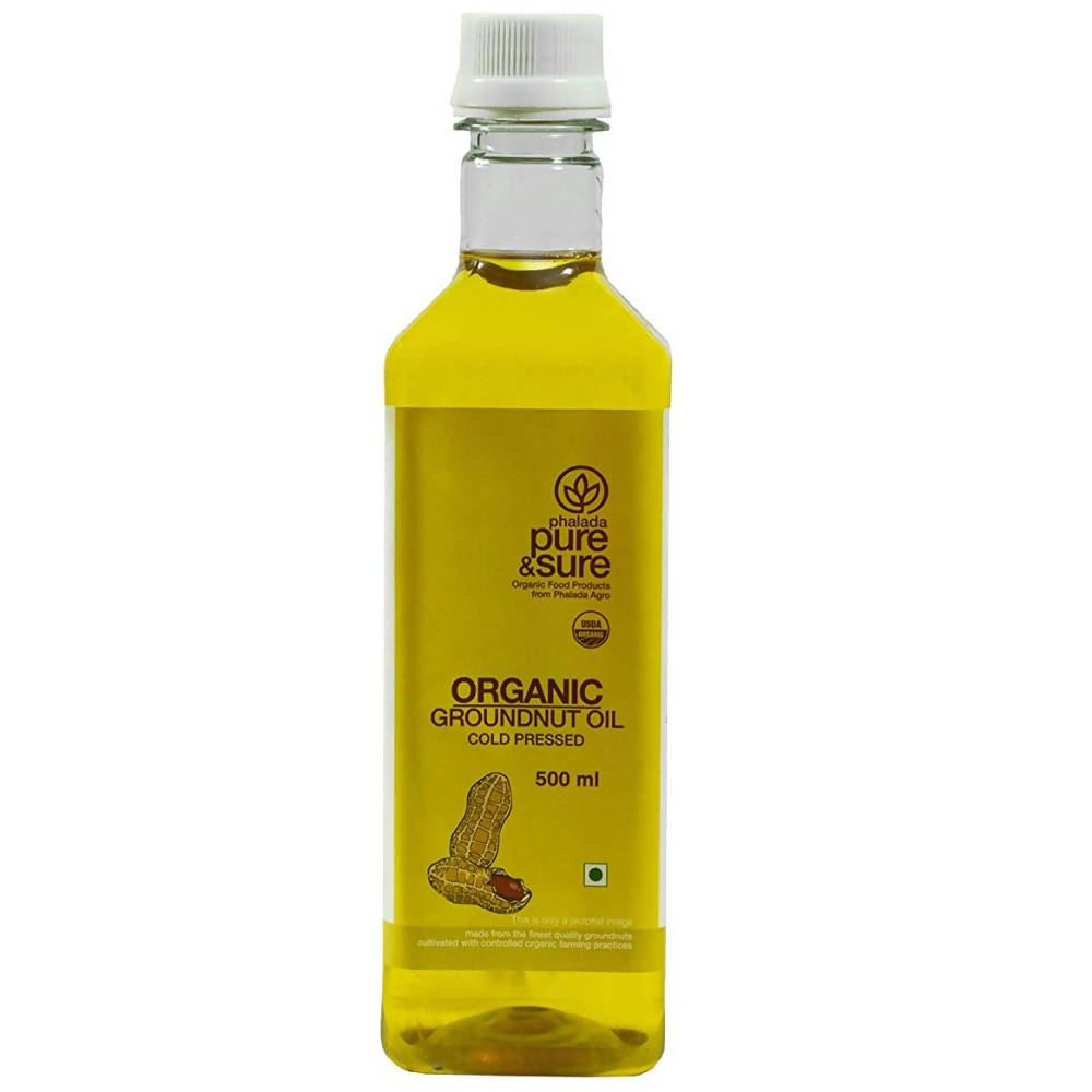Pure & Sure Organic Cold Pressed Ground Nut Oil - Distacart