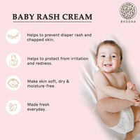 Thumbnail for Buddha Natural Baby Diaper Rash Cream - Distacart