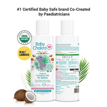 BabyChakra Organic Coconut Oil - Distacart
