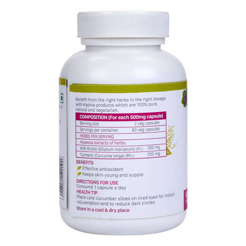 Kapiva Ayurveda Milk Thistle Plus Anti-Aging Capsules